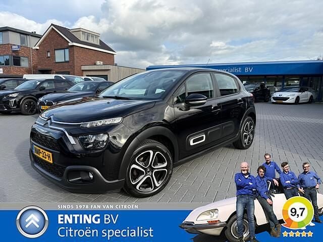 Zwart Gebruikt 2022 Citroën C3 Business Class Hatchback | € 11.400 (Goede deal) - Afbeelding 1/4