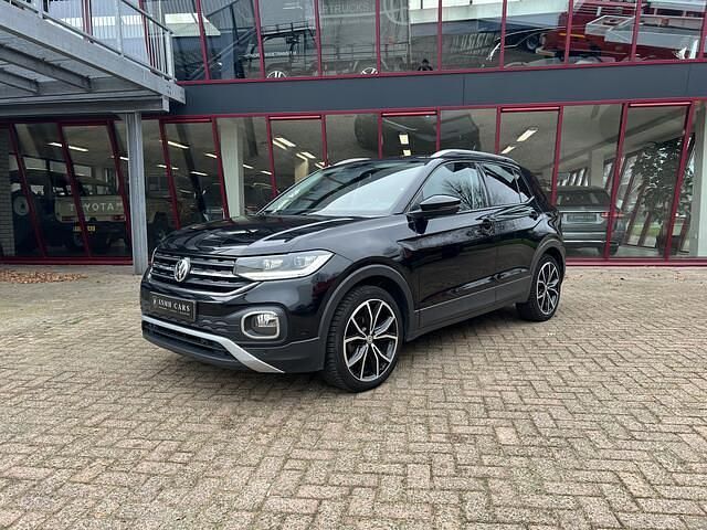Zwart Gebruikt 2019 VW T-Cross Style SUV | € 19.950 (Eerlijke prijs) - Afbeelding 1/4