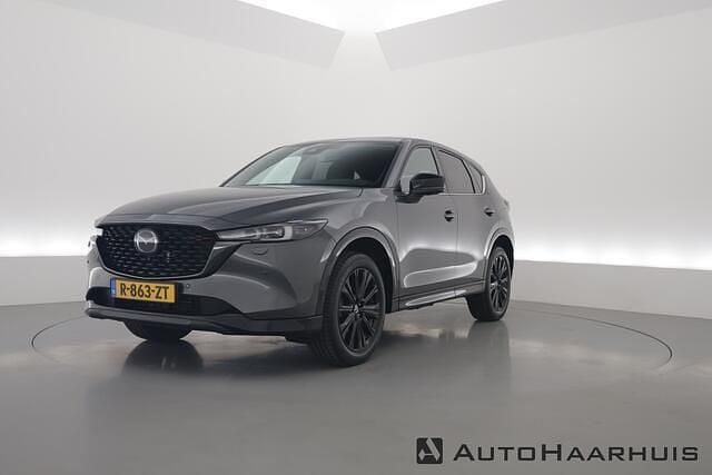 Grijs Gebruikt 2022 Mazda CX-5 Homura-Line SUV | € 35.800 (Eerlijke prijs) - Afbeelding 1/3
