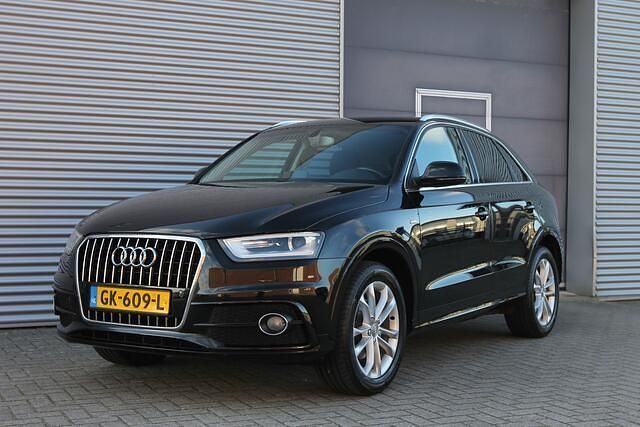 Zwart Occasion 2014 Audi Q3 Proline SUV | € 12.999 (Iets duurder) - Afbeelding 1/4