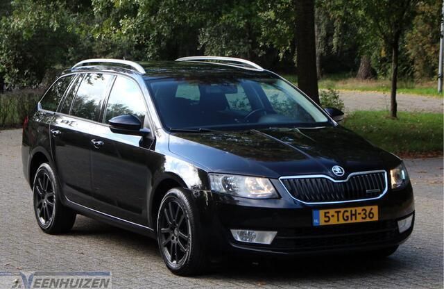 Zwart Gebruikt 2014 Skoda Octavia Business Line Stationwagen | € 5.999 (Eerlijke prijs) - Afbeelding 1/4
