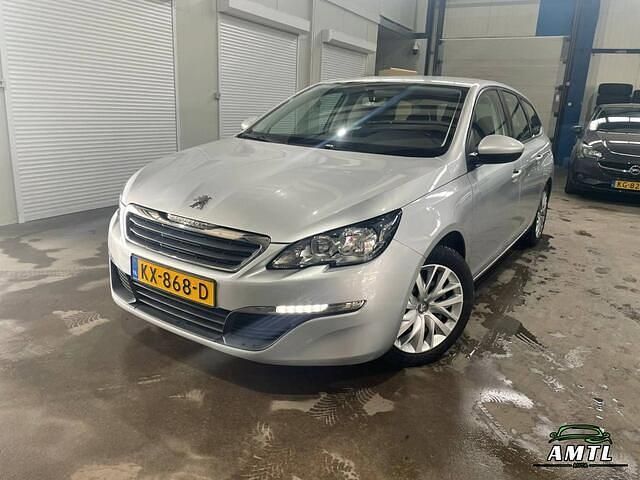 Grijs Gebruikt 2016 Peugeot 308 Stationwagen | € 13.900 - Afbeelding 1/4