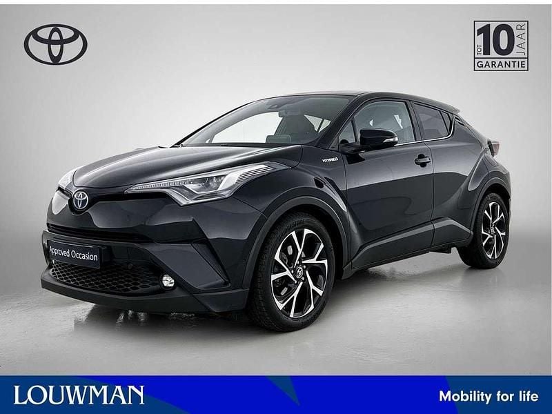 Zwart metallic Occasion 2019 Toyota C-HR Style SUV | € 21.700 (Iets duurder) - Afbeelding 1/4