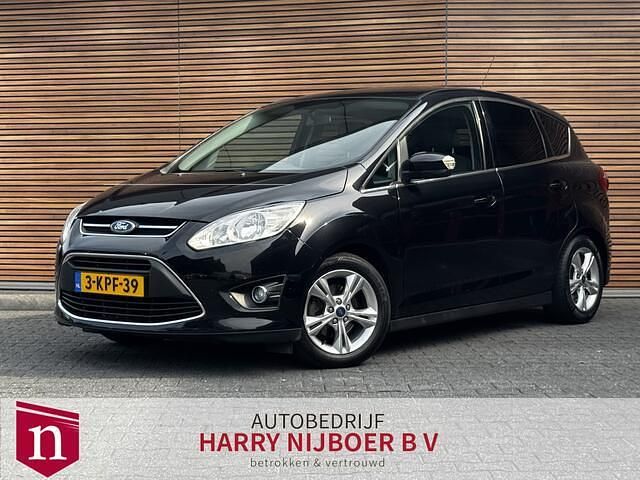 Zwart Gebruikt 2012 Ford C-MAX Trend MPV | € 6.500 (Eerlijke prijs) - Afbeelding 1/4