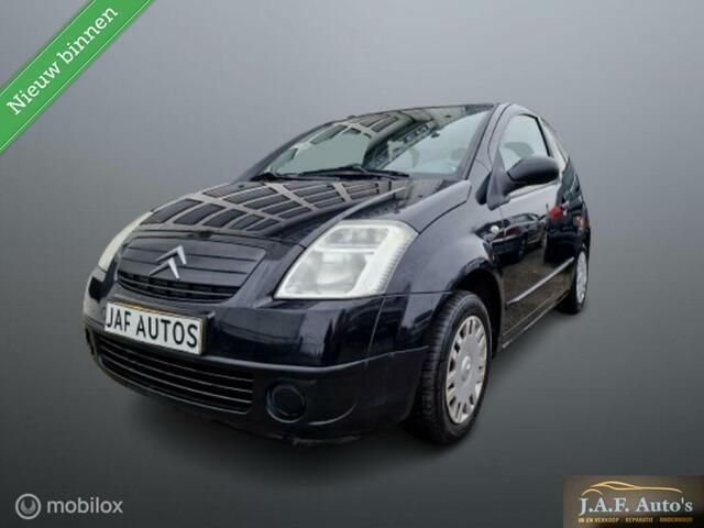 Zwart Gebruikt 2005 Citroën C2 Hatchback | € 1.499 (Iets duurder) - Afbeelding 1/4