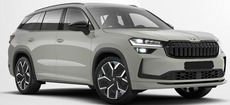 Grijs Nieuw 2025 Skoda Kodiaq SportLine SUV | € 57.500 - Afbeelding 1/4