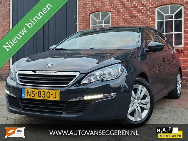 Grijs Gebruikt 2017 Peugeot 308 SW Stationwagen | € 7.950 - Afbeelding 1/4
