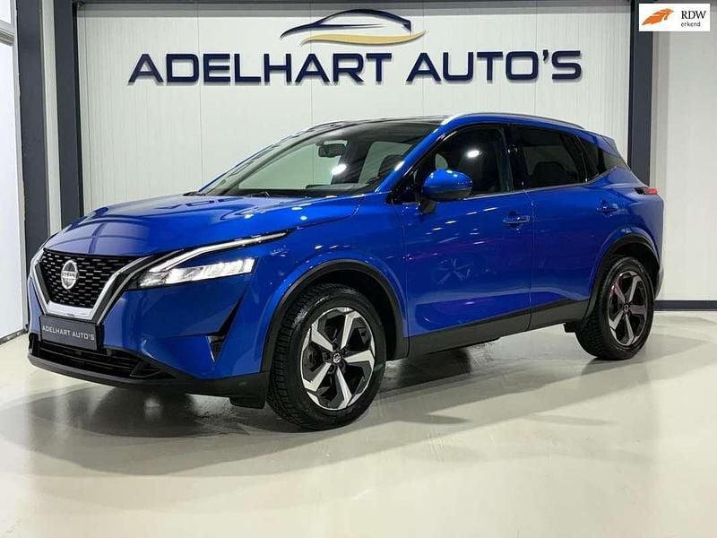 Blauw (metallic) Occasion 2022 Nissan Qashqai 360º SUV | € 20.950 (Goede deal) - Afbeelding 1/4