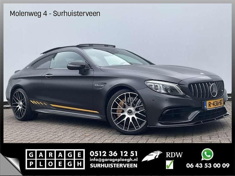Grijs Gebruikt 2022 Mercedes C63 AMG AMG Coupé | € 137.400 - Afbeelding 1/4