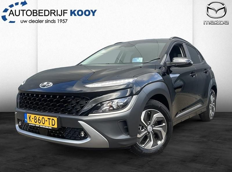 Zwart Gebruikt 2021 Hyundai Kona SUV | € 22.945 - Afbeelding 1/3