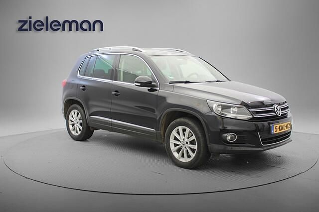 Zwart Gebruikt 2012 VW Tiguan Sport SUV | € 11.845 (Iets duurder) - Afbeelding 1/4