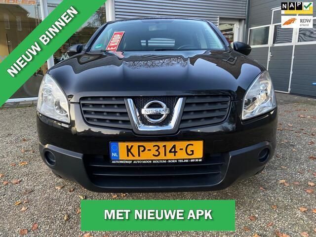 Zwart Gebruikt 2009 Nissan Qashqai Visia SUV | € 7.950 (Eerlijke prijs) - Afbeelding 1/4