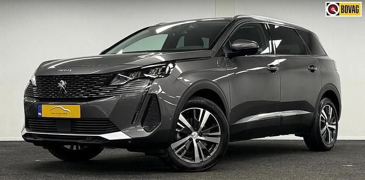 Grijs Gebruikt 2021 Peugeot 5008 Allure MPV | € 26.995 (Eerlijke prijs) - Afbeelding 1/4
