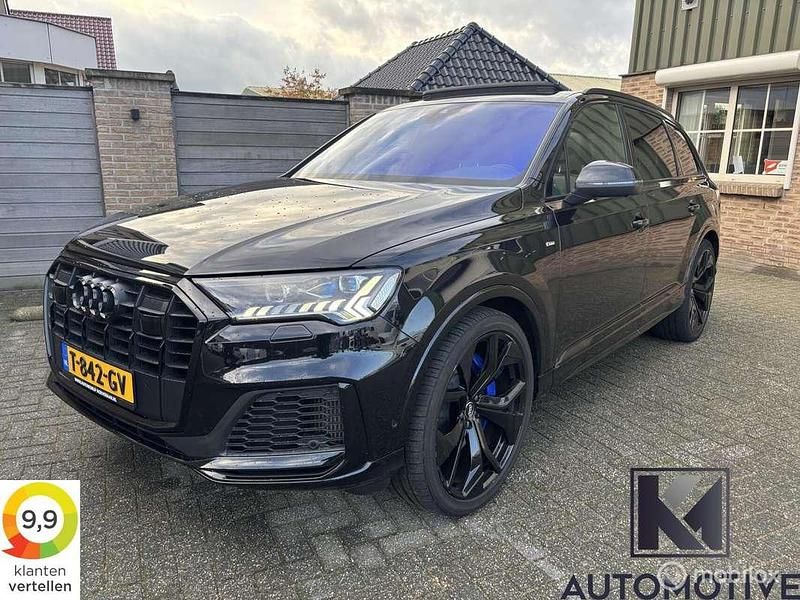 Zwart Gebruikt 2020 Audi Q7 S-Line SUV | € 52.950 (Iets duurder) - Afbeelding 1/4