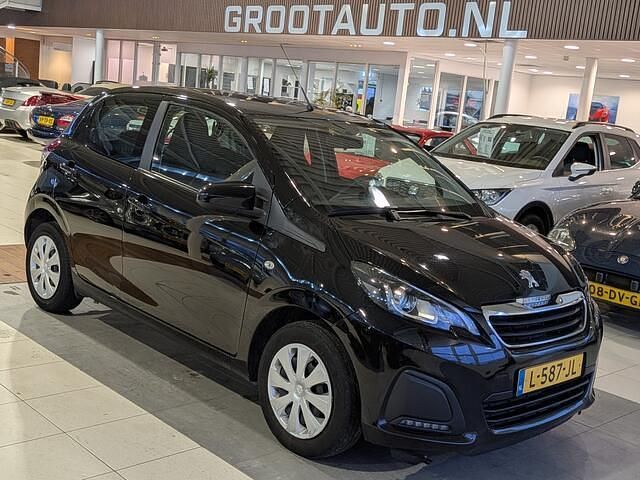 Zwart Occasion 2021 Peugeot 108 Active Hatchback | € 6.944 (Eerlijke prijs) - Afbeelding 1/4