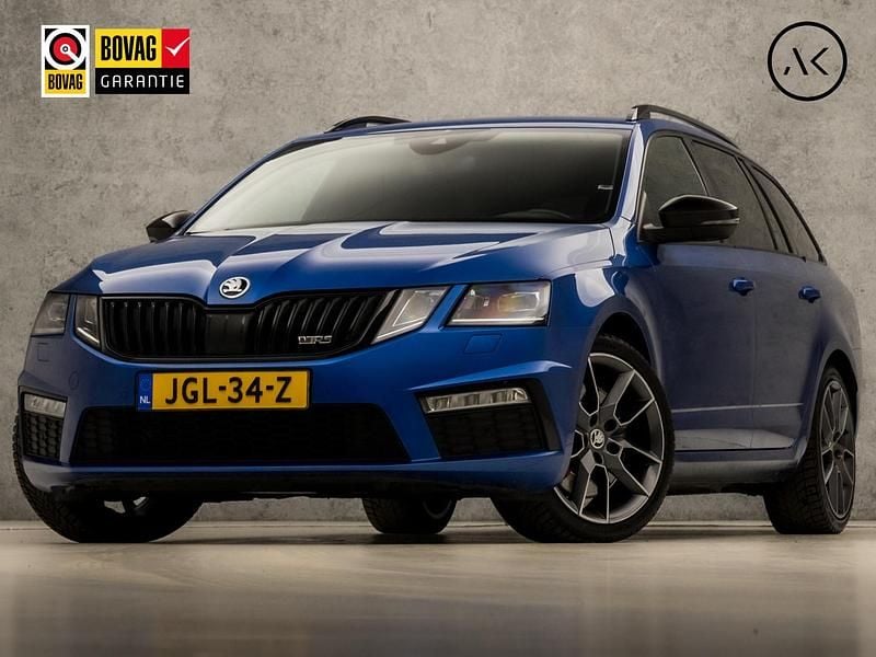 Blauw Gebruikt 2018 Skoda Octavia vRS Stationwagen | € 23.445 - Afbeelding 1/4