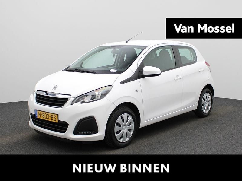 Wit Gebruikt 2021 Peugeot 108 Active Hatchback | € 9.900 (Eerlijke prijs) - Afbeelding 1/4