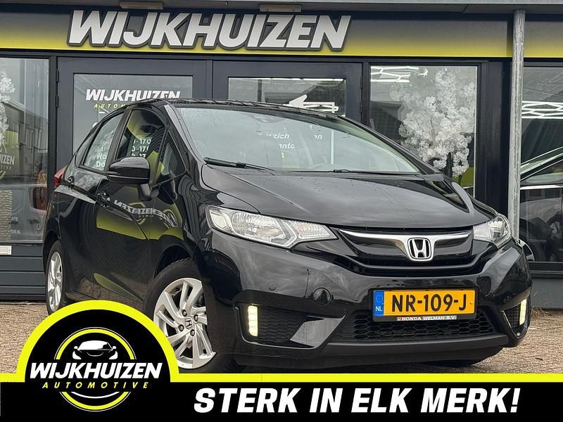 Zwart Gebruikt 2017 Honda Jazz Comfort Hatchback | € 11.950 (Eerlijke prijs) - Afbeelding 1/4