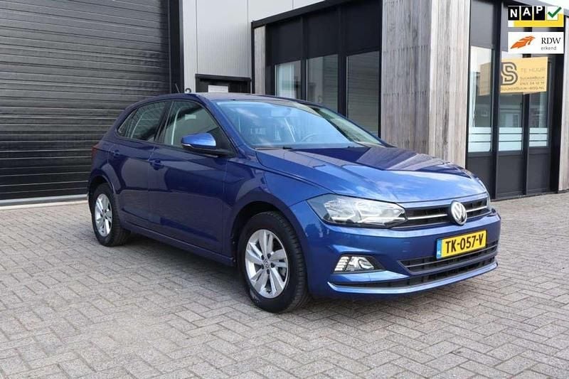 Blauw Gebruikt 2018 VW Polo Beats Hatchback | € 13.850 (Super prijs) - Afbeelding 1/4