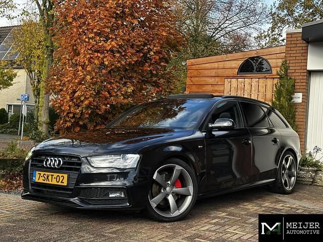 Zwart Gebruikt 2013 Audi A4 S-Line Stationwagen | € 13.950 - Afbeelding 1/4