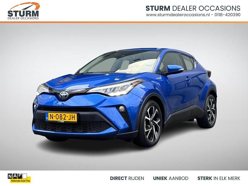 Blauw Gebruikt 2021 Toyota C-HR SUV | € 25.489 (Eerlijke prijs) - Afbeelding 1/4