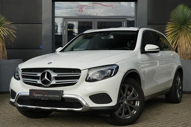 Wit Gebruikt 2015 Mercedes GLC220 Prestige SUV | € 21.950 (Super prijs) - Afbeelding 1/4