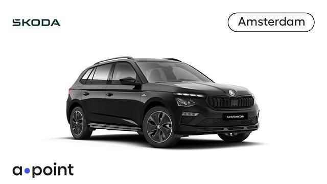 Zwart Nieuw 2026 Skoda Kamiq Monte Carlo SUV | € 39.670 - Afbeelding 1/4