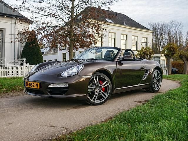 Bruin (metallic) Gebruikt 2011 Porsche Boxster Cabriolet | € 38.750 (Eerlijke prijs) - Afbeelding 1/4