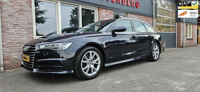 Blauw Occasion 2018 Audi A6 Stationwagen | € 17.450 (Super prijs) - Afbeelding 1/4