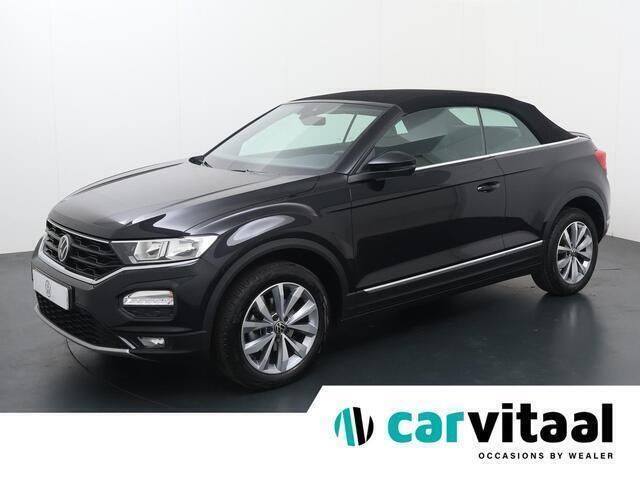 Zwart Gebruikt 2021 VW T-Roc Cabriolet Style Cabriolet | € 21.840 (Eerlijke prijs) - Afbeelding 1/4