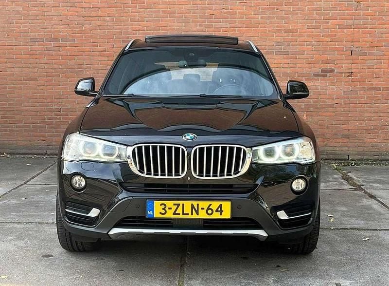 Zwart Gebruikt 2015 BMW X3 SUV | € 16.500 (Eerlijke prijs) - Afbeelding 1/4