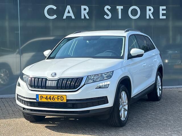Wit Gebruikt 2021 Skoda Kodiaq Business Line SUV | € 26.745 (Super prijs) - Afbeelding 1/4