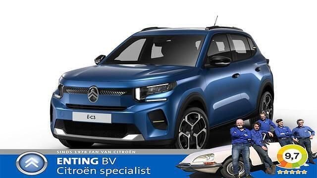 Grijs Nieuw 2025 Citroën e-C3 Comfort SUV | € 23.400 (Super prijs) - Afbeelding 1/4