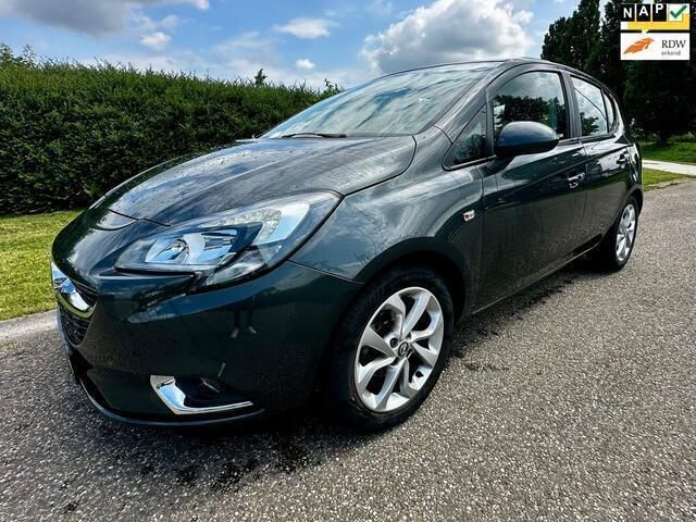 Grijs Gebruikt 2017 Opel Corsa Edition Hatchback | € 6.999 (Eerlijke prijs) - Afbeelding 1/4