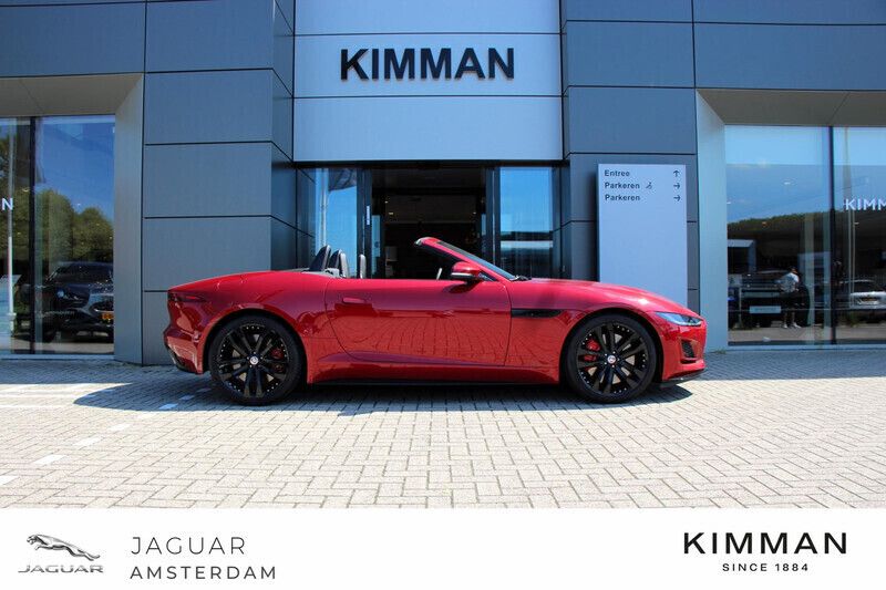 Rood, metallic lak Nieuw 2024 Jaguar F-Type Cabriolet | € 89.950 (Duur) - Afbeelding 1/4