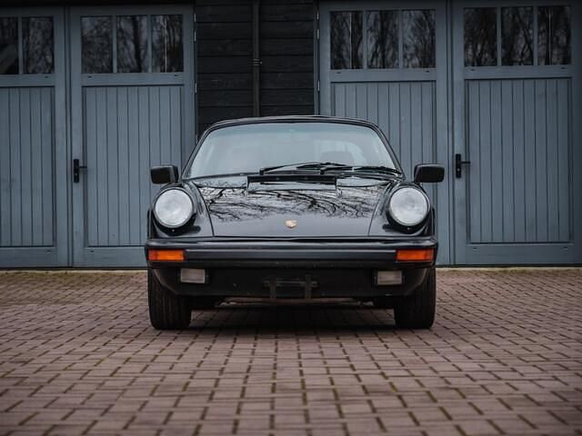 Occasion Porsche 911 Carrera Cabriolet 1987 Zwart Cabriolet