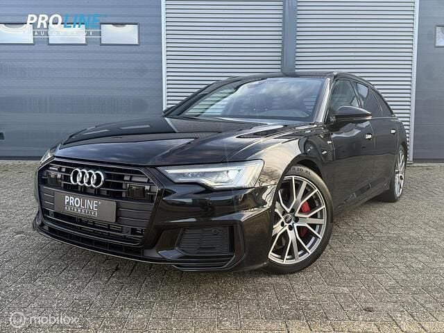 Zwart Gebruikt 2022 Audi A6 Competition Stationwagen | € 33.995 (Goede deal) - Afbeelding 1/4