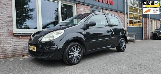 Zwart Gebruikt 2008 Renault Twingo Authentique Hatchback | € 2.450 (Eerlijke prijs) - Afbeelding 1/4