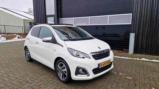 Wit Occasion 2017 Peugeot 108 GT-line Cabriolet | € 6.499 (Goede deal) - Afbeelding 1/4