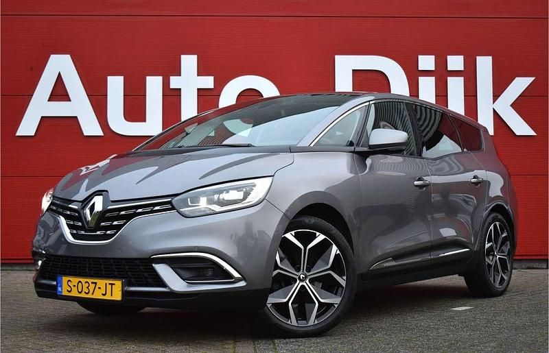 Grijs (metallic) Occasion 2023 Renault Grand Scénic IV Techno MPV | € 19.950 (Super prijs) - Afbeelding 1/4