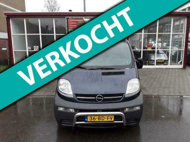 Occasion Opel Vivaro 101 PK (74 kW) 2002 Zwart MPV