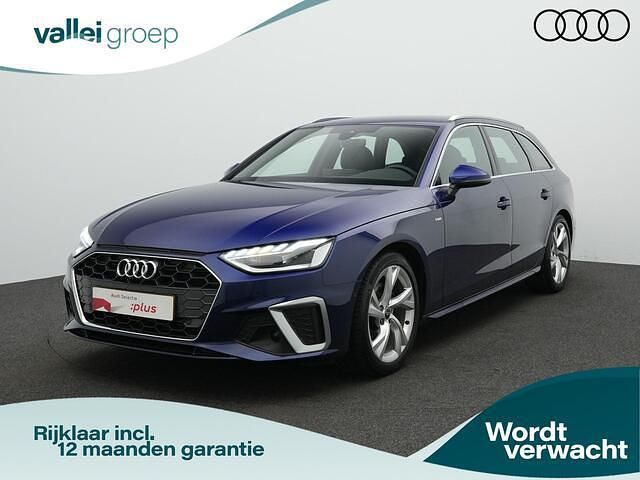Blauw (metallic) Occasion 2023 Audi A4 S-Line Stationwagen | € 35.850 (Eerlijke prijs) - Afbeelding 1/4