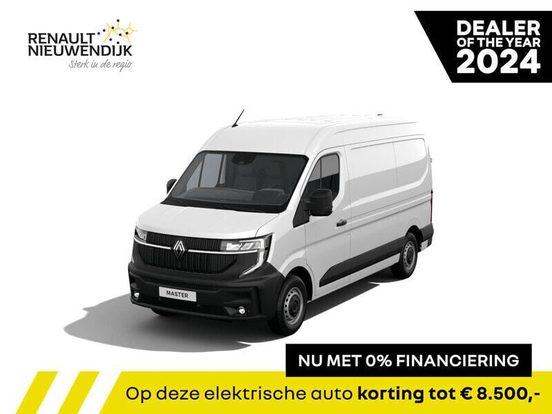 Blanc mineral oqng Nieuw 2025 Renault Master Van | € 45.450 (Super prijs) - Afbeelding 1/4
