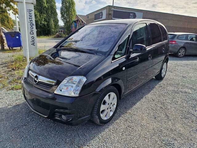 Zwart Gebruikt 2008 Opel Meriva Cosmo MPV | € 3.000 (Duur) - Afbeelding 1/4