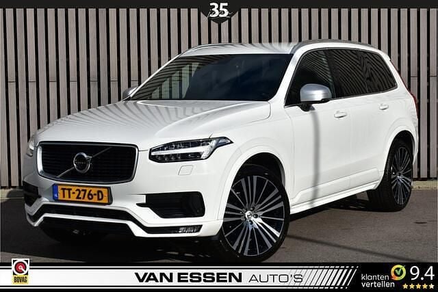 Wit Gebruikt 2018 Volvo XC90 R-Design SUV | € 44.995 (Eerlijke prijs) - Afbeelding 1/4