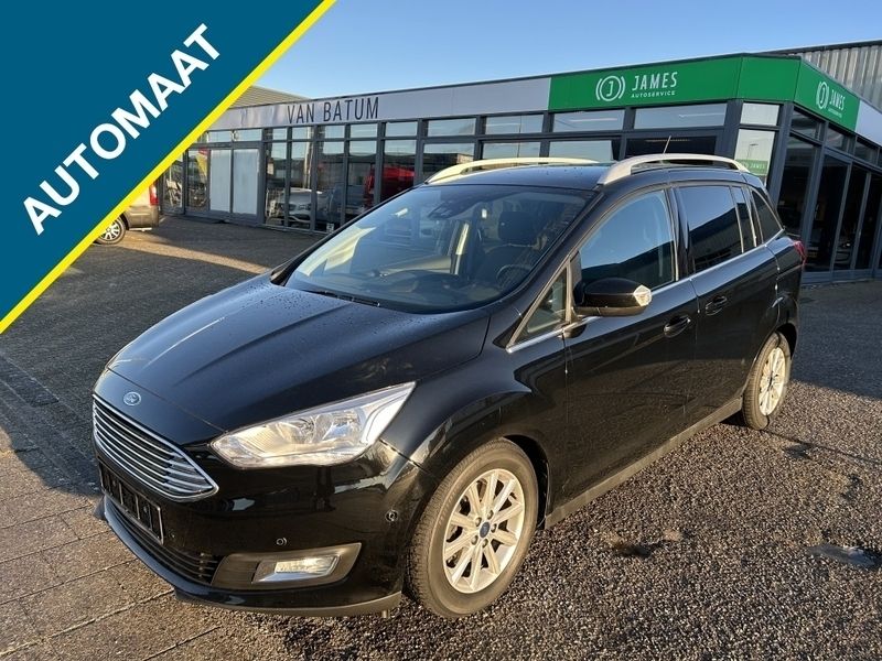 Zwart Gebruikt 2019 Ford Grand C-Max Titanium MPV | € 20.645 - Afbeelding 1/4