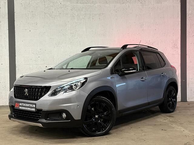Grijs (metallic) Occasion 2019 Peugeot 2008 GT-line SUV | € 12.450 (Super prijs) - Afbeelding 1/4