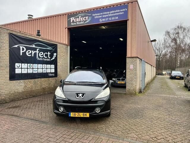 Zwart Gebruikt 2008 Peugeot 207 Stationwagen | € 999 (Goede deal) - Afbeelding 1/4