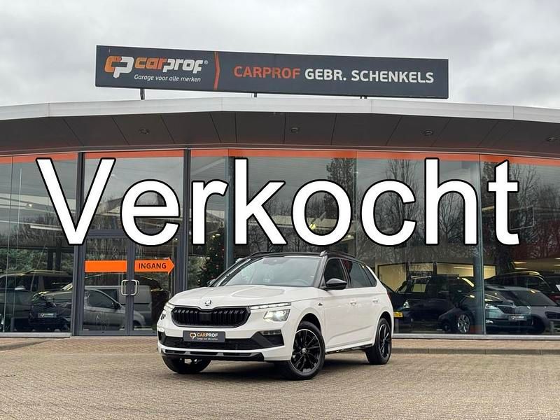 Wit Gebruikt 2024 Skoda Kamiq Monte Carlo SUV | € 32.950 (Iets duurder) - Afbeelding 1/4