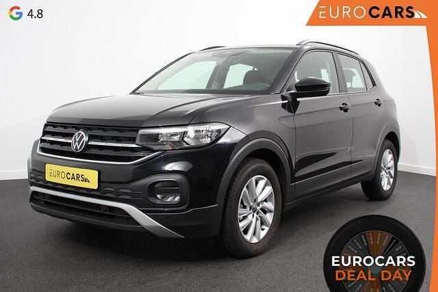 Zwart Gebruikt 2022 VW T-Cross Life SUV | € 22.890 (Eerlijke prijs) - Afbeelding 1/4